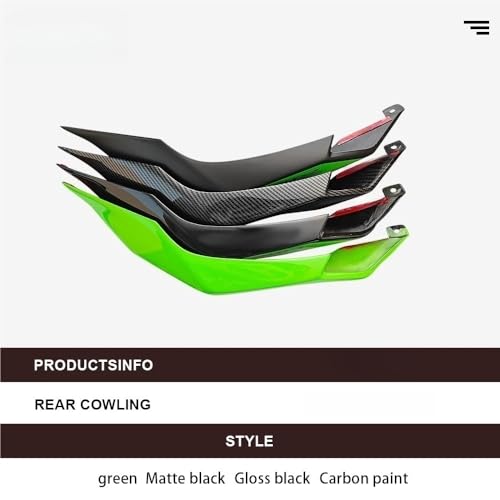 Ailerons fixes pour carénage arrière de ZX10R, finition premium moto 2016-2020 - 4