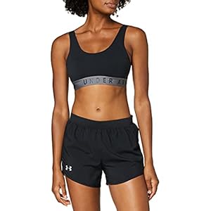 Under Armour Womens Fly By 2.0 Running Shorts , Black (001)/Black , X-Large