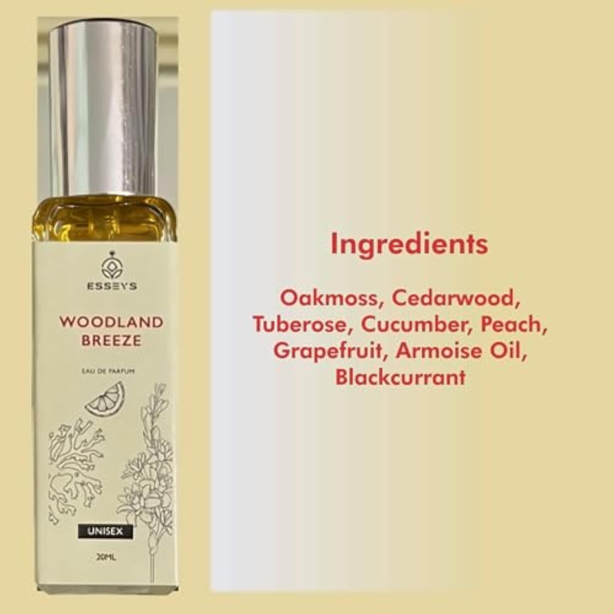 Woodland Breeze Unisex Perfume, 20ml