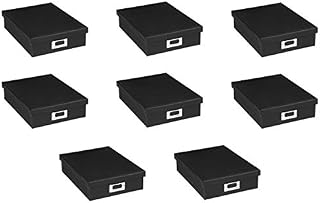 Osco A4 Faux Leather Box - Brown, BPUA4BOX