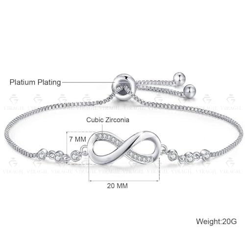 Image of To My Daughter Bracelet From Mom And Dad With Heartfelt Message & Elegant Box, Valentines Gifts For Daughter, Jewelry Gift For Daughter From Mother and Father On Birthday, Graduation