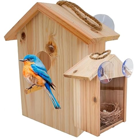 5 STAR SUPER DEALS See Through Birdhouse Cover