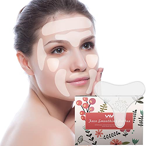 Face Wrinkle Patches Upgrade - 256 Facial Anti Wrinkle Patches for Smoothing Eye, Mouth or Forehead Wrinkles, Extra Chest Wrinkle Pads - Wrinkle Patches for Face & Chest Prevention