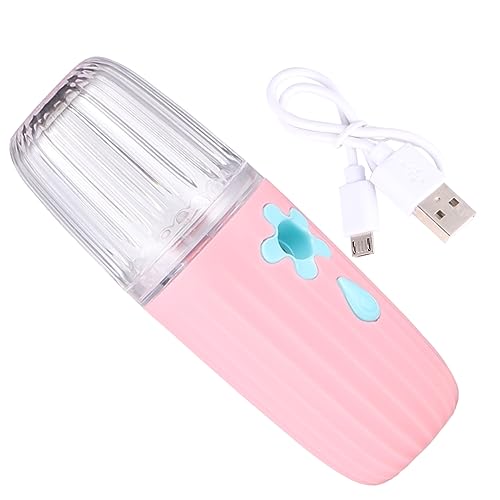 Ipetboom 1Pc Rechargeable Facial Mist Moisturizer Portable Hydrating Spray Machine for Skin Care Mist Technology for Makeup Oil Control Hydration