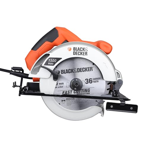 BLACK+DECKER CS1500 1500W 7''/185mm Corded Electric Wood Cut...