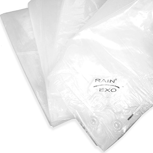 New Product Rainexo RX-150-30x50-T Waterproof 30 x 50 – Multipurpose Heavy Duty Tarp – Multi-Layered Cross-Laminated Film Tarpaulin – Ideal for Farming, Camping, Furniture Cover, 30x50, Transparent