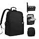 CADeN Kamerarucksack, Wasserdicht Kameratasche Dual Use SLR Bag Diebstahl Fotorucksack Kompatibel mit spiegelreflexkamera Canon Nikon Sony Stativ,Schwarz,2.0 L