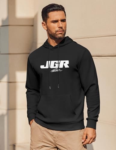 Image of COOFANDY Mens Hoodie Long Sleeve Casual Pullover Hooded Sweatshirt Fashion Drawstring Hoodies with Pocket