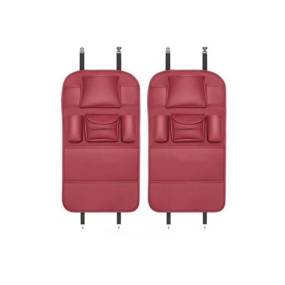 HHUV4C5Y For Haval F7 H6 F7x H3 H5 H7 H8 H9 M4 For Dargo Car Seat Full Surround Anti Kick Pad Front Storage Bag Leather Accessories