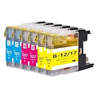 Amazon.co.jp: LC12 ブラザーbrother用互換インクカートリッジ