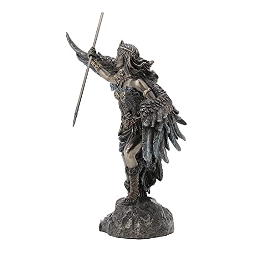 Estatua Morrigan Resina Bronza Diseño Veronese 8.75 in miniatura 3