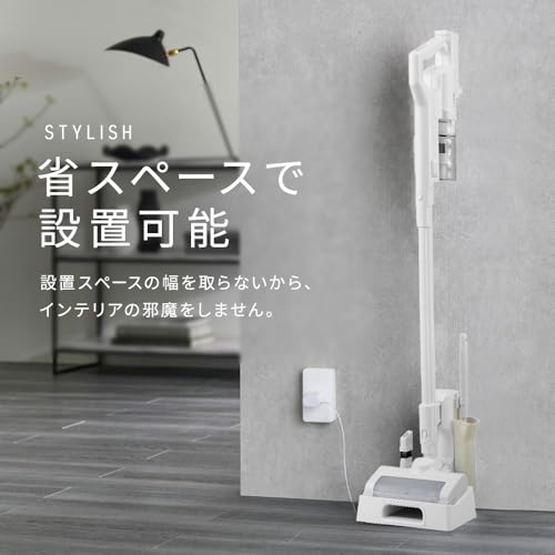 アイリスオーヤマ(IRIS OHYAMA) 充電式サイクロンスティッククリーナー アタッチメントセット SCD-122PMA-W ホワイト の商品画像 6