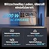 DJI Power 2000 Tragbare Powerstation 2048 Wh, 3000 W Solar Generator, LiFePO4 Akku, kompakte Größe, in 45 Min. von 0% auf 80% geladen, Notstromaggregat (120W Faltbares Solarpanel Combo)