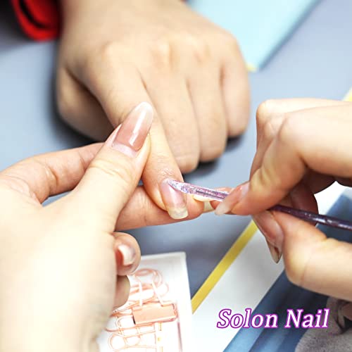 Heemeei 200Pcs Disposable Nail Stick Cuticle Pusher Tool, Mini Plastic Nail Care Cuticle Pusher Bulk, Crystal Cuticle Pusher For Fingernail, Cleaning Cuticle Stick (Purple) #TOP2