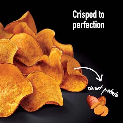 Terra Sweet Potato Vegetable Chips - Gluten Free Snacks, No Salt Added, 1.2 Oz (Pack of 24)