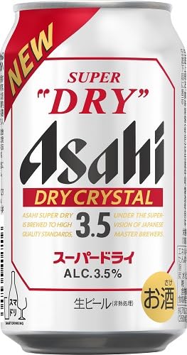 Asahi アサヒ スーパードライ ドライクリスタル生ビール 350ml×48本 Amazon.co.jp: アサヒ スーパードライ ドライクリスタル アサヒ ビール
