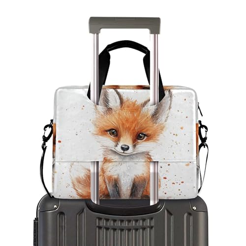 Maletín para portátil ALAZA Cute Fox 13-15.6 pulg miniatura 3