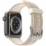 Das OtterBox All Day Watch Band für die Apple Watch hat eine hochwertige Schnalle, Öse und Verschluss.