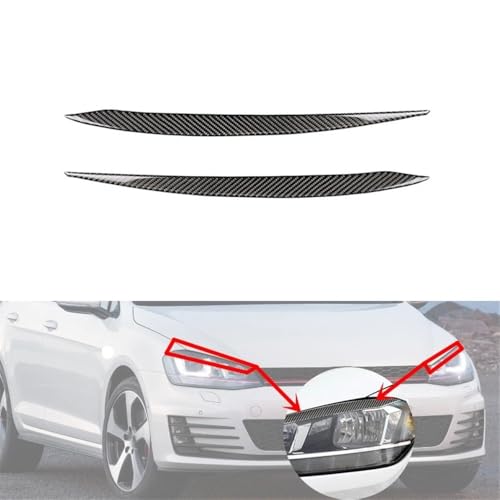 Sourcil phare Golf 7 pour personnalisation esthétique et projet tuning carrosserie MK7 - 2