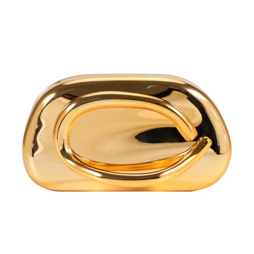 PHILOMENA Evening Clutch Purses Women Acrylic Handbags Metal Handlebars Shoulder Crossbody Bag Wedding Party Casual