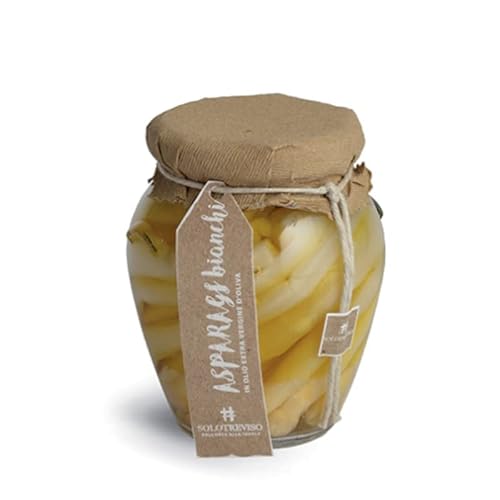 Il Tomolo - Asperges à l'huile - Sans Conservateurs - Sans Armones Artificielles - Artisanal - Solotreviso - 285 g