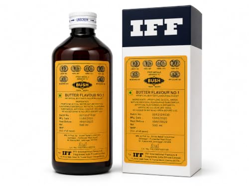 Image of IFF, Bush Butter Flavour No. 1, An Artificial Flavouring Agent - 500 ML