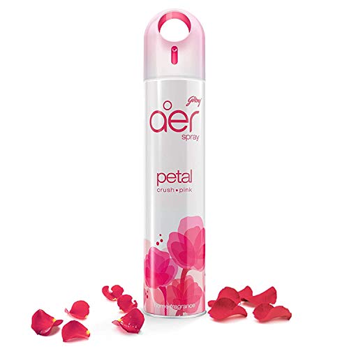 Image of Godrej aer Spray, Home & Office Air Freshener - Petal Crush Pink (240 Ml), Pack of 1