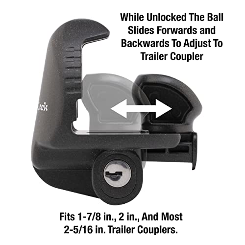 Master Lock 379ATPY Universal Trailer Hitch Lock thumb #2