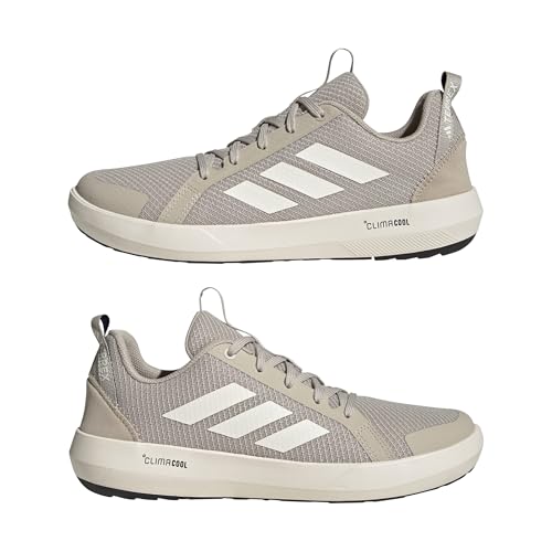 adidas Unisex Terrex Boat Climacool Shoes, Wonder Beige/Chalk White/Semi Impact Orange, 40 EU – Ansicht 6