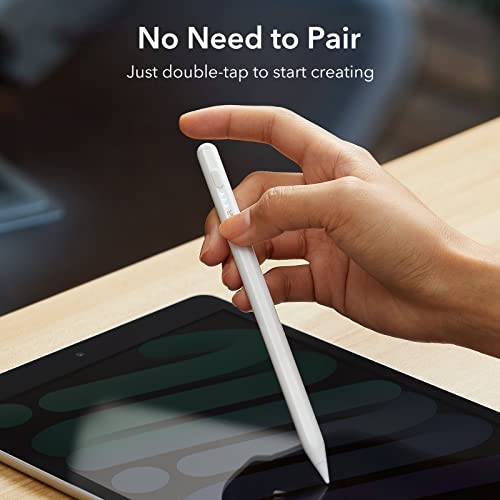 ESR Stylus Pen para iPad com sensibilidade à inclinação, iPad Stylus Pencil para Apple iPad 9/8/7/6,