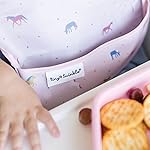 Tiny Twinkle Mess-Proof Baby Bib - Waterproof Bib for Baby Boy or Girl - PFAS, PVC, BPA, Phthalate Free - Baby Food Bibs - Image 4