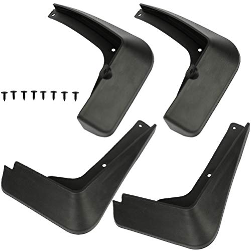 Image of ECCPP Mudguard Splash Guards Front & Rear 2016-2018 for Hyundai for Tucson 1.6L 2L 2018-2018 for Hyundai for Tucson 2.4L Mud Flaps Set of 4 Flexible and Bendable Mud Flaps Splash