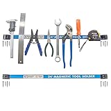 EX ELECTRONIX EXPRESS Set of Two Extra-Long 24" Magnetic Tool Rack Holder Organizers