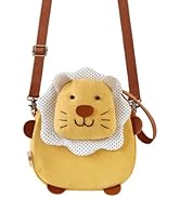 Cute Lion Purse for Women and Girls – Small Animal Crossbody Shoulder Bag, Lightweight Mini Handb...