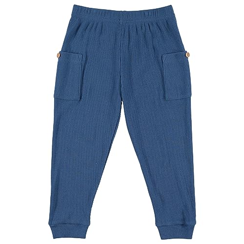 Cudlie 5-Pack Baby/Toddler Boys Jogger Pants - Lightweight Tapered Sweatpants - Lounge Jogger for Boys4