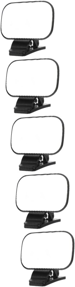 ULTECHNOVO 5pcs Back Seat Mirror for Car Observation Mirror Rotation for Rear-facing Design Compatible Car Models