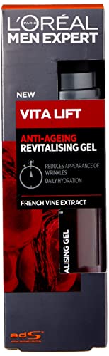 L'Oreal Men Expert Vita Lift Anti-Wrinkle Gel Moisturiser, 50 Ml