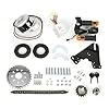 GMSLuu 350W 24V Electric Conversion Kit Electric Bicycle Hub Motor Kit Electric Bike Drive Motor Kit for Common Bike Left Chain Drive Customized (24V Twist Kit) #1
