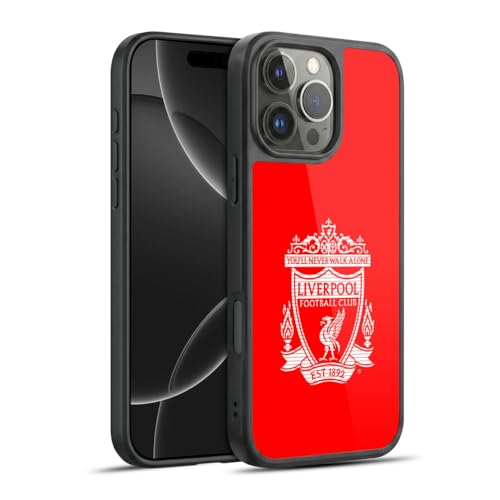 Coque iPhone 16 Pro Max antichoc de qualité militaire Liverpool FC rouge