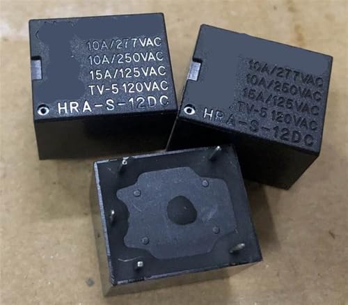 Relais 5 broches HRA-S-12DC et 24V T73-1C pour circuits électriques