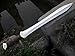 Medieval Roman Gladius Sword, Greek Xiphos Double Edged Full Tang D2 Steel Gladius Roman Sword for Cosplay, Role-Play, Stainless Steel Sword