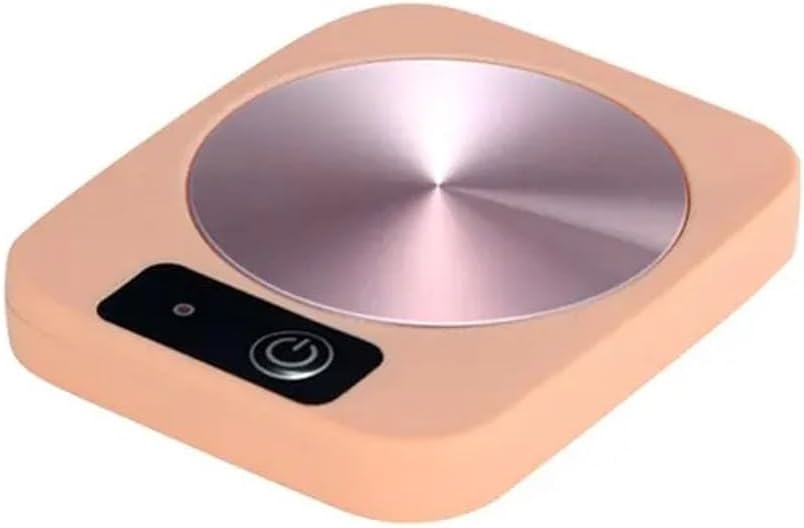 Electric Heater Cup Mug Warmer Coffee Mug Heater Warm Mat Constant Temperature Coaster(Black)