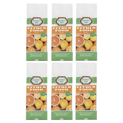 Arizona's Best AZB10063 5 Lb Citrus Tree Food Fertilizer - Pack of (6)
