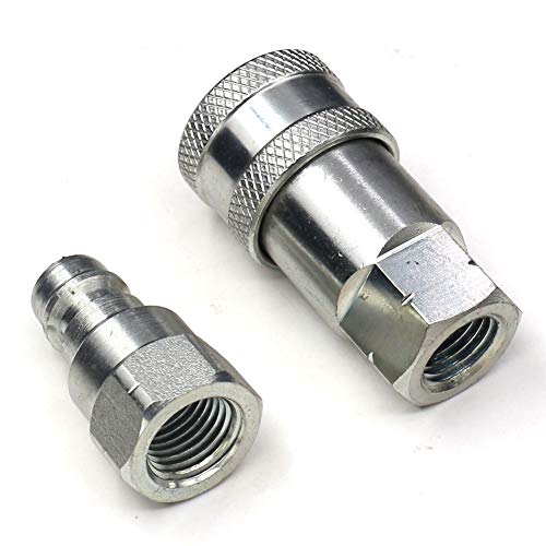 Hydraulic Quick Connect Coupler 1/4