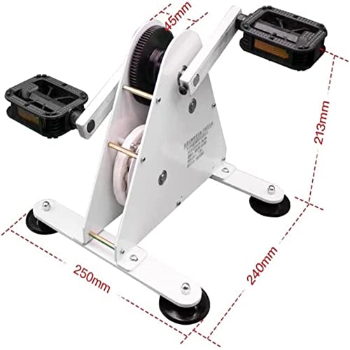 Generador eléctrico de pedal 50w, generador portátil con salida DC 1-35V y doble USB de carga rápida miniatura 3