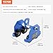 VEVOR Manual Trolley, 1100 lbs/0.5 Ton Load Capacity Push Beam Trolley with Dual Wheels, Adjustable for I-Beam Flange Width 2.5