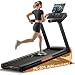 UMAY Fitness Foldable Treadmill with 2-20% Auto Incline 400LB Capacity