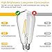 Vintage LED Edison Bulb Dimmable 8W Led Filament Light Bulb ST64 840 Lumen 3000K Soft White 75-100 Watt Incandescent Equivalent E26 Medium Base Decorative Antique Lamp for Home Bathroom Bedroom 4 Pack