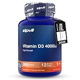 Zipvit Vitamin D3 4000iu - High Strength Micro Vitamin D Tablets