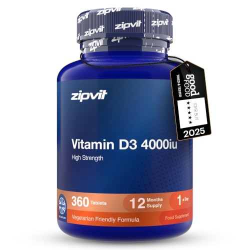 Image of Zipvit Vitamin D3 4000iu - High Strength Micro Vitamin D Tablets